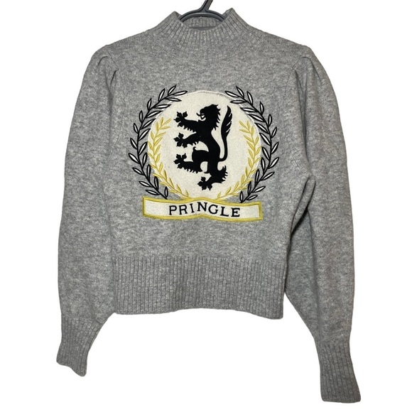 𝅺pringle of Scotland x H&M Knit Mock-Turtleneck Sweater size S - Picture 4 of 7